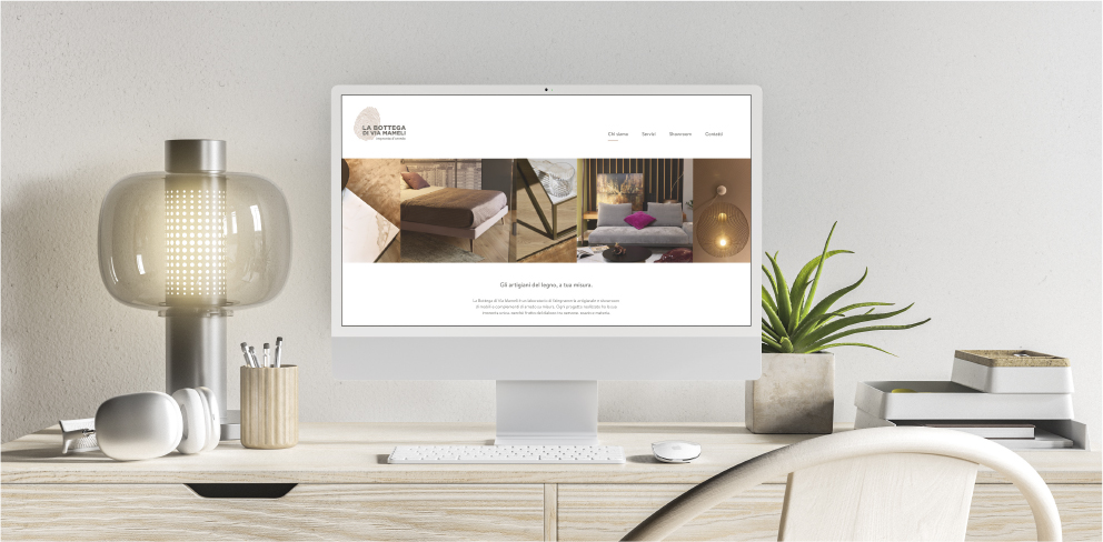 La Bottega di Via Mameli Brand Identity IN lab Comunicazione